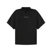 [Balenciaga] Balenciaga Logo-studded T-shirt IV NUMERIC BLACK