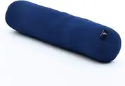 Leewadee Small Yoga Bolster – Shape-Retaining Cervical Neck Roll, Tube Pillow for Comfortable Reading, Kapok Filling, 55 x 15 x 15 cm