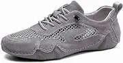 [TOSOFT] Men's and Women's Trail Running Shoes Comfy Slip On Flats Walking Octopus Shoes Outdoor Fashion Casual Sneakers Shoes (Color : Gray, Size : 41)