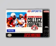 BILL WALSH COLLEGE FOOTBAL / SNES - 2"x3" FRIDGE MAGNET (retro super nintendo