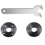 3PCS 5/8-11 Angle Grinder Wrench Spanner Key Kit Metal Flange Lock Nut Set Tools