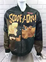 Members only x scooby doo windbreaker bomber jacket size M & L mens