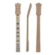 Mahogany Guitar Neck 22fret 24.75in Maple Fretboard trapezoid inlay Bolt on