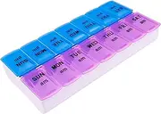 Apex Twice-A-Day Weekly Pill Organizer 1 ea