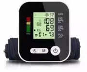 Blood pressure and heart rate monitor with irregular heart/arrhythmia detection.