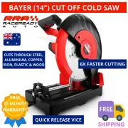 Bayer Cut Off Cold Saw B355 2400W 355mm (14") Vice Rotary Metal Steel