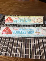 VTG O CEDAR SQUEEZE MOP #88 REFILL CREST MODEL