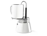 GSI MINI ESPRESSO SET 4 CUP PORTABLE CAMP COFFEE MAKER WITH STORAGE CASE AND CUP