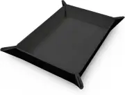 Ultra Pro Magnetic Foldable Dice Tray: Vivid Black