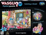 Holdson Wasgij 17 Mystery Catching a Break Jigsaw Puzzle (1000 Pieces)