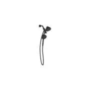 KOHLER Awaken Wall Mount Fixed Shower Head and Handheld Shower Head Matte Black