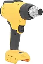 FLEXMAN 300W Heat Gun Kit, 30℃ to 550℃ Cordless Handheld Rechargeable Hot Air Gun LED Display Beehive Type Heating Hot Air Gun with 3 Nozzles for DCB200, for DCB201, for DCB203