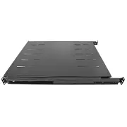 Sliding Rack Server Vented Shelf 1U 19" 4 Post Rack Mount-Adjustable 24"-32"