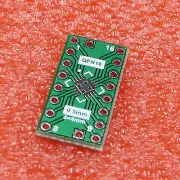 10PCS QFN16 0.65mm 0.5mm to DIP16 Adapter PCB Board Converter Double Sides NEW
