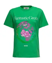Fantastic Green graphic T-shirt L