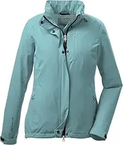 [killtec] Women's Kos 25 Wmn Jacket Functional Jacket with Roll-Up Hood, Packable