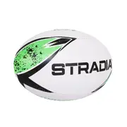 STRADIA Wave Size 4 Rugby Union Ball - Virgin Grade Training Excellence with Patented Control Grip
