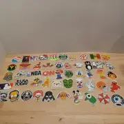 50 Assorted graphic Skateboard Stickers Mickey Mouse Darth Vadar Popeye