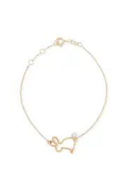 Aliita Conejito 9kt Gold Bracelet - One Size One Size