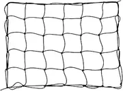 MYST 5602 Multi Cargo Net, Small, Approx. 23.6 x 19.7 inches (60 x 50 cm), Prevents Cargo Collapse