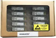 INVAXON 10-Pack 100% Compatible SFP-10G-LR 10G SFP+ Transceiver 1310nm 10km