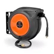 Air-Hose-Reel Retractable 3/8" x 50' Feet Long Industrial Water Premium Comme...
