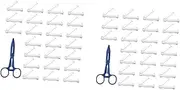 Kisangel 2 Sets Umbilical Cord Clips Livestock Breeding Tools Whelping Kit Nursing Clamps Set