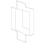 Genuine GM 2008-2015 Chevrolet Saturn Front Vue Fender Mount Bracket 96474096 (for: Chevrolet)