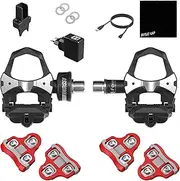 Favero Assioma UNO, Single-Sensing Side Pedal Based Cycling Power Meter with Extra Cleats, Bluetooth & ANT+ Connectivity for Bike Computers, Cycling GPS Units, & Smartphones