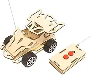BRIGHTFUFU 1 Set Wireless Remote Controlled DIY Sports Car Racing Model Kit Assembled Racing Package Color for Stimulate Brainpower with Complete Tools No Battery Included