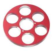 Empty Tape Reel Sound Recording 6 Hole Aluminum Alloy For NAGRA Miniature ZOK