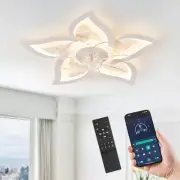 Ventilador De Techo Con Lampara Luz Luces y Control Remoto para Dormitorio Sala