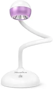 MelodySusie 2-in-1 Nail Art Lamp, Professional Nail Light for Nail Technique, Rechargeable Wireless, 60s Quick Curing, Touch Switch, Adjustable Light Angle, for Nail Art Design