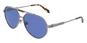Salvatore Ferragamo SF327S 021 Men's Sunglasses Silver Size 62