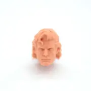 1/12 Scale Cartoon Version Black SuperMan Head Sculpt Unpainted Fit 6" ML Figure