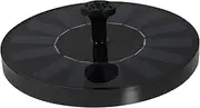 GANAZONO Solar Powered Floating Fountain Pump for Garden Easy to Install Solar Garden Fountain for Outdoor Decor and Water Features