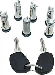 Lock Cylinder for Iveco Daily 2006-2012, Car Lock Cylinder Set 2996075/2996076/4837683/41040470