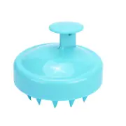4Pcs Comb Handheld Silicone Scalp Shampoo Massage Brush Washing Comb Shower Head Hair Mini Head Meridian Massage Wide Tooth