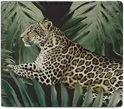 [LQPMNK] PU Leather Wallet, Leopard Palm Leaf Print Wallet with Multiple Slots Elegant Wallet Business Wallet Travel Wallet Bifold Wallet, style, One size, Minimalist