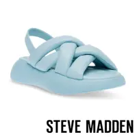 在飛比找momo購物網優惠-【STEVE MADDEN】HAZZIE 胖胖交叉帶厚底涼鞋