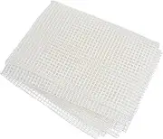 OFFIGAM DIY Mesh Rug Hooking Canvas White Blank Rug for Crafting Durable Embroidery Tool for Creative Home Decor for and Craft Projects