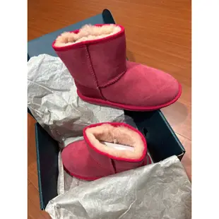 "EMU Australia 短雪靴" / 紅紫色 / US8號