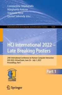 在飛比找博客來優惠-Hci International 2022 - Late 