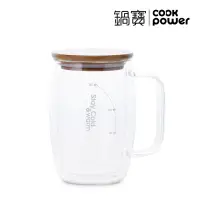 在飛比找遠傳friDay購物優惠-【CookPower 鍋寶】雙層玻璃杯400ml