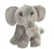 7 Inch Wild Watchers Elephant Plush Stuffed Animal by Wild Republic