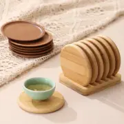 Bamboo Coaster Set Simple Creative Cup Holder Water Cup Insulation Pad