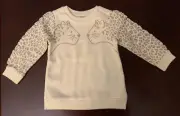 NWT Baby Gap Girls Leopard Sweatshirt - 2T