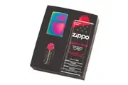 Zippo Spectrum Lighter Gift Box Set With Flints + Fluids