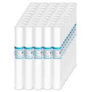 50 Pack 20"x2.5" 1/5/10/20 Micron Sediment Water Filter Whole House Cartridge RO