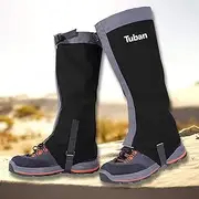 HIKOAN Leg Gaiters Waterproof Adjustable Anti-Tear Snow Boot Gaiters for Outdoor Snowshoeing Hiking Skiing
